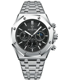 Savoi Binbond Men's Multifunctional Moon Phase Watch